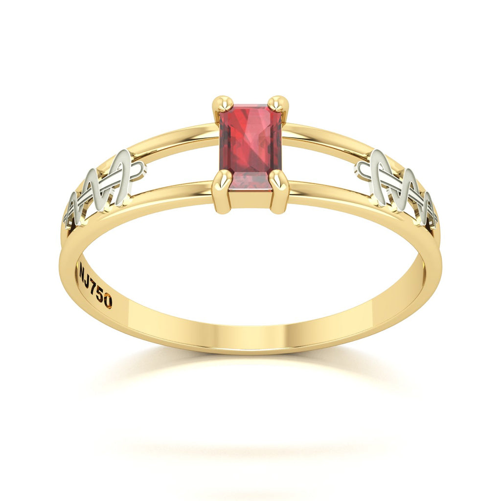 Anel de Formatura de Odontologia Nexus Ouro 18k