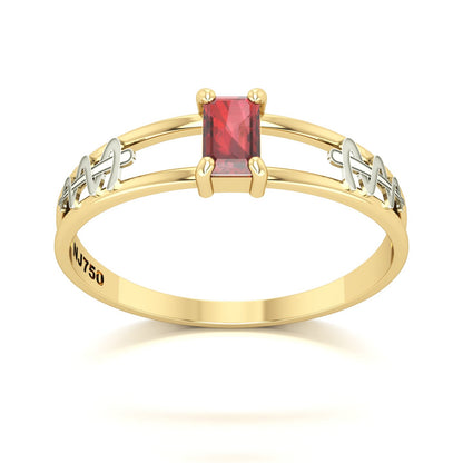 Anel de Formatura de Odontologia Nexus Ouro 18k