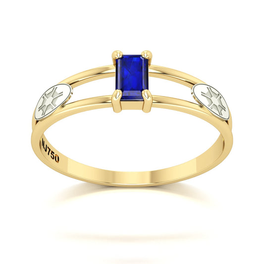 Anel de Formatura de Engenharia Agronômica Nexus Ouro 18k