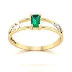 Anel de Formatura de Enfermagem Nexus Ouro 18k