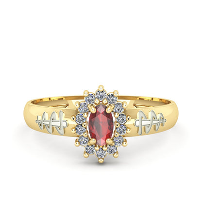 Anel de Formatura de Odontologia Evermore II Ouro 18k