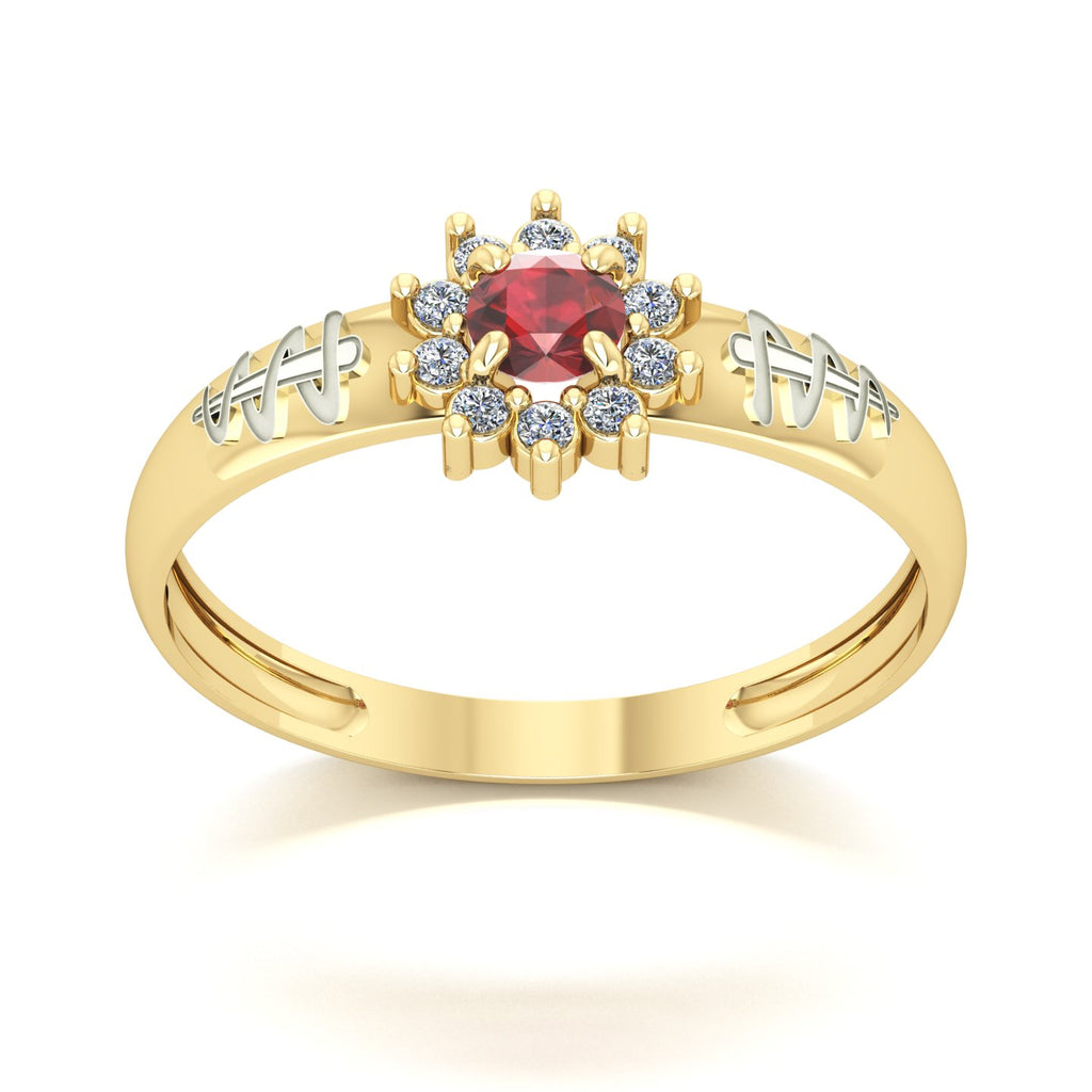 Anel de Formatura de Odontologia Evermore Ouro 18k