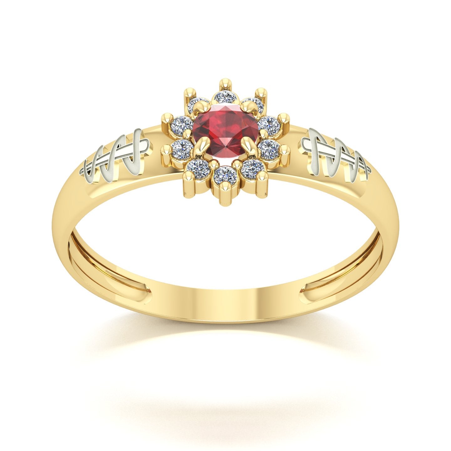 Anel de Formatura de Odontologia Evermore Ouro 18k