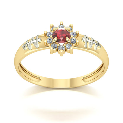 Anel de Formatura de Odontologia Evermore Ouro 18k