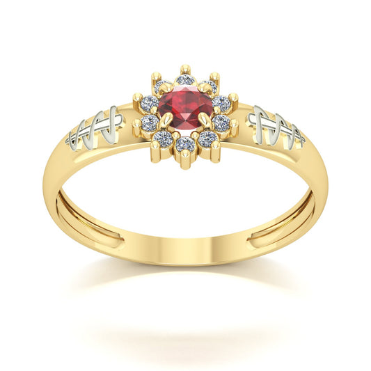 Anel de Formatura de Odontologia Evermore Ouro 18k