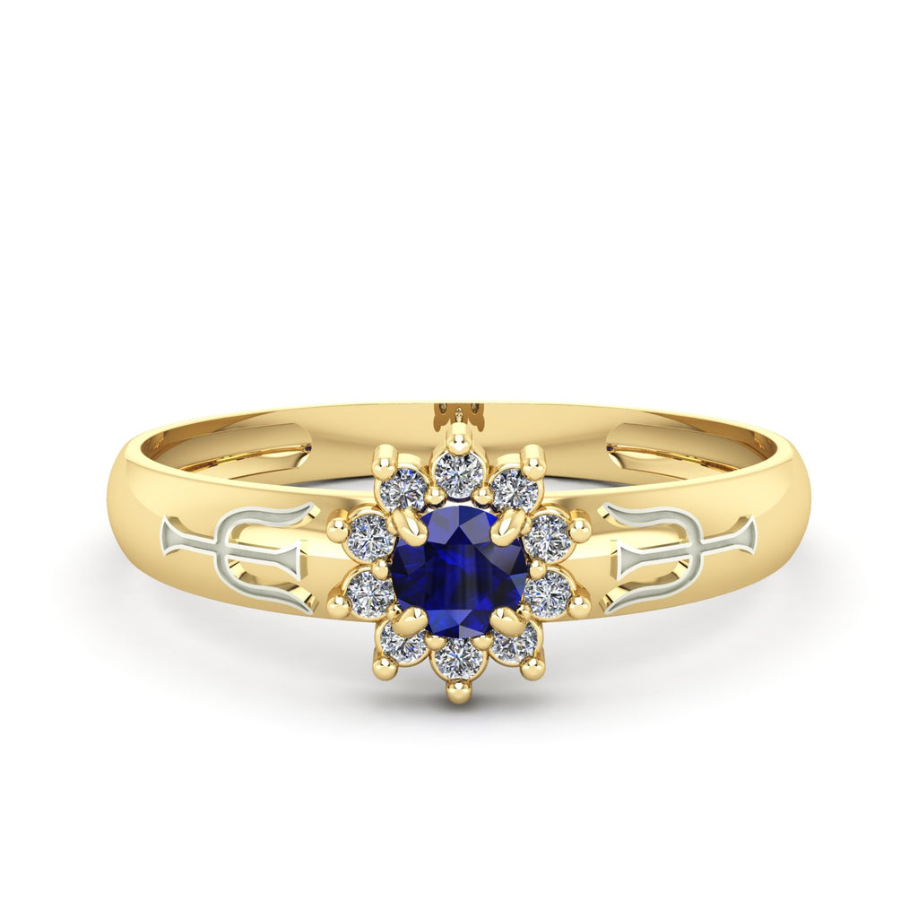 Anel de Formatura de Psicologia Evermore Ouro 18k