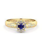 Anel de Formatura de Psicologia Evermore Ouro 18k