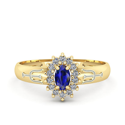 Anel de Formatura de Psicologia Evermore II Ouro 18k