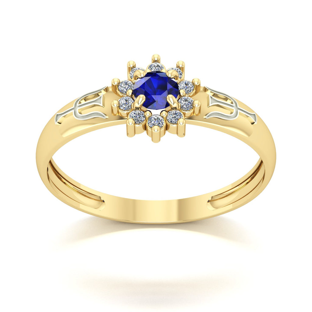 Anel de Formatura de Psicologia Evermore Ouro 18k