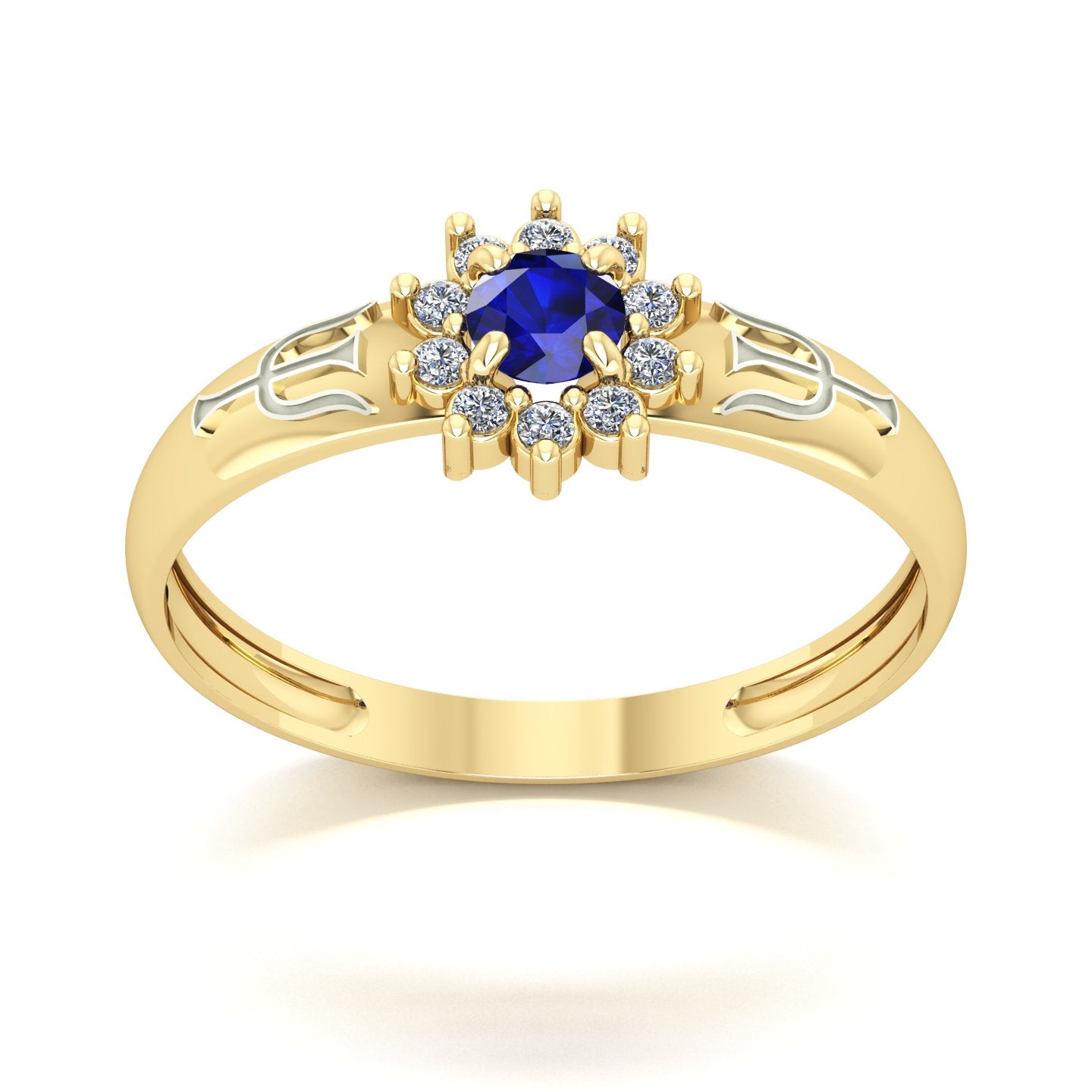 Anel de Formatura de Psicologia Evermore Ouro 18k