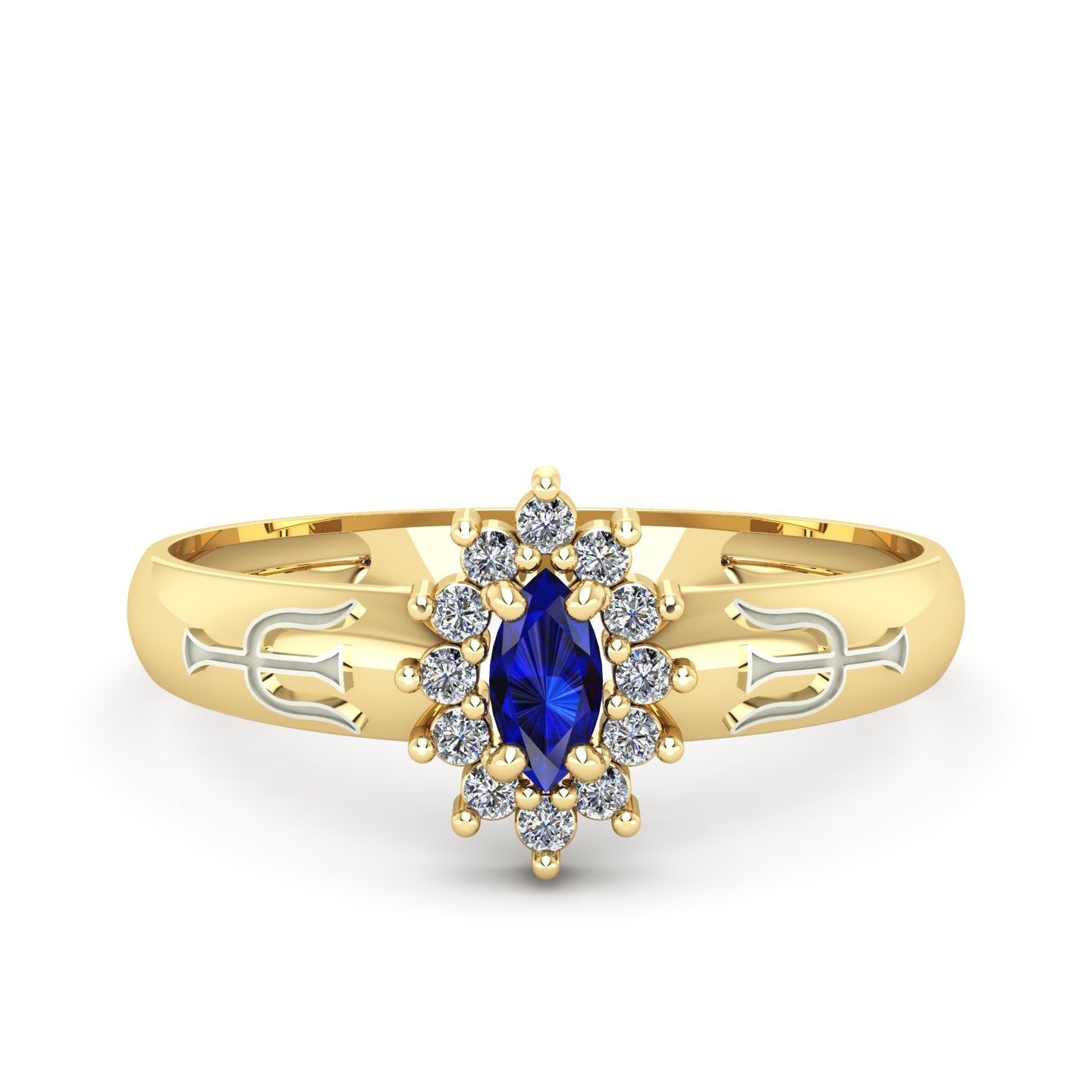 Anel de Formatura de Psicologia Evermore III Ouro 18k