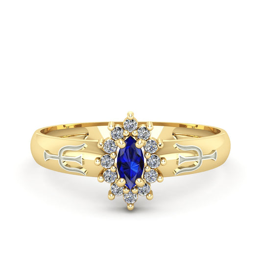Anel de Formatura de Psicologia Evermore III Ouro 18k