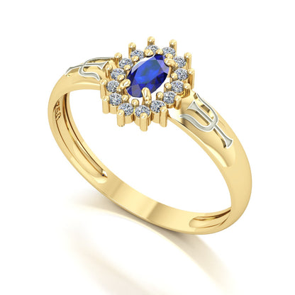 Anel de Formatura de Psicologia Evermore II Ouro 18k