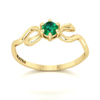 Anel de Formatura de Medicina Serpentes III Ouro 18k
