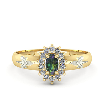 Anel de Formatura de Serviço Social Evermore II Ouro 18k