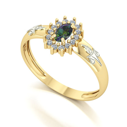 Anel de Formatura de Serviço Social Evermore II Ouro 18k