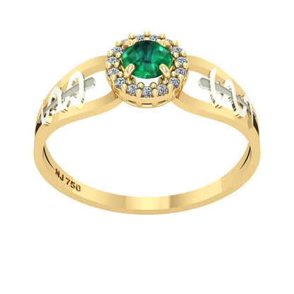 Anel de Formatura de Medicina Shiny Ouro 18k