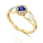 Anel de Formatura de Psicologia Shiny Ouro 18k