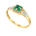 Anel de Formatura de Ed. Física Small Square Ouro 18k
