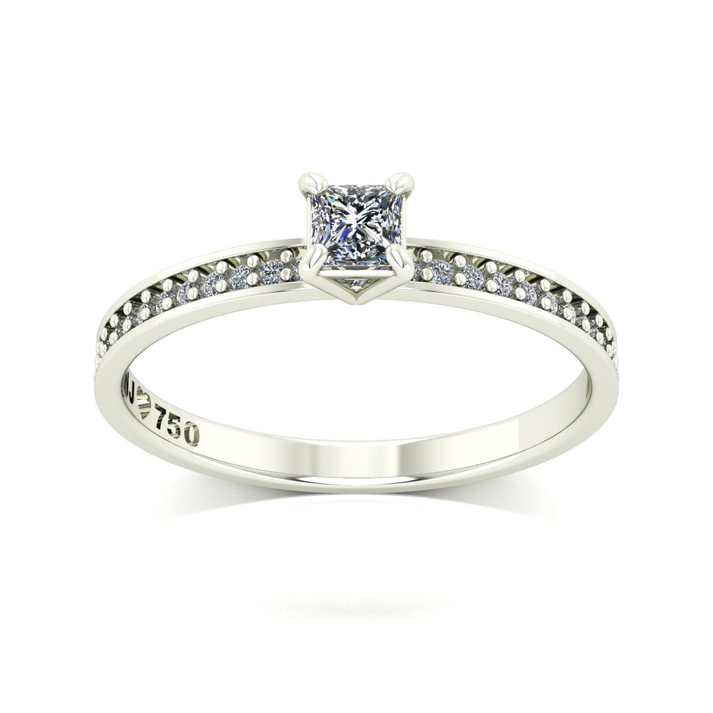 Anel de Noivado Solitarie I Ouro 18k
