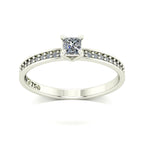 Anel de Noivado Solitarie I Ouro 18k