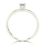 Anel de Noivado Solitarie I Ouro 18k