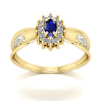 Anel de Formatura de Engenharia Química Sovereign Ouro 18k