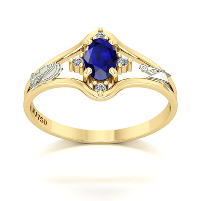Anel de Formatura Engenharia de Produção Star Ouro 18k