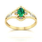 Anel de Formatura Fisioterapia Star Ouro 18k