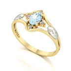 Anel de Formatura Biologia Star Ouro 18k
