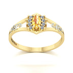 Anel de Formatura Farmácia Virtus Ouro 18k