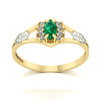 Anel de Formatura Nutrição Virtus Ouro 18k