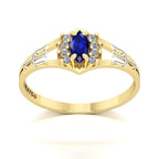 Anel de Formatura Psicologia Virtus Ouro 18k