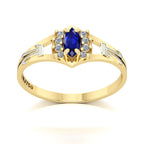 Anel de Formatura Matemática Virtus Ouro 18k