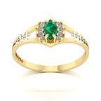 Anel de Formatura Medicina Virtus Ouro 18k