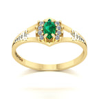 Anel de Formatura Fisioterapia Virtus Ouro 18k