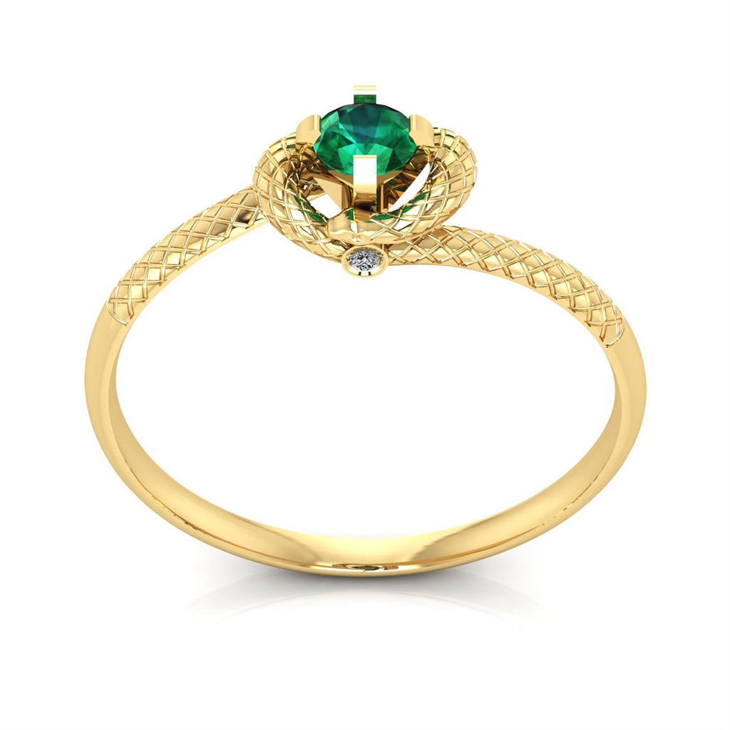 Anel de Formatura de Medicina Wisdom Ouro 18k