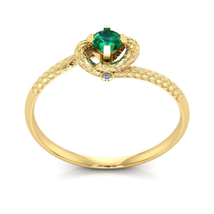 Anel de Formatura de Medicina Wisdom Ouro 18k