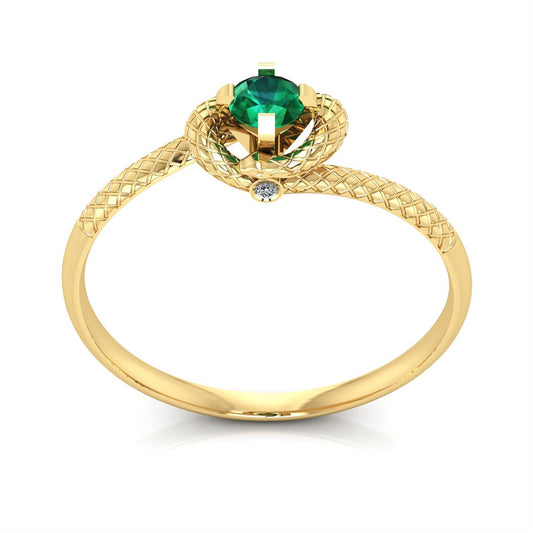 Anel de Formatura de Medicina Wisdom Ouro 18k