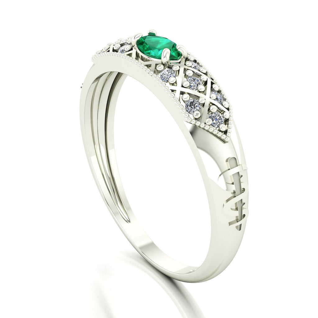 Anel de Formatura de Medicina Classic Ouro 18k