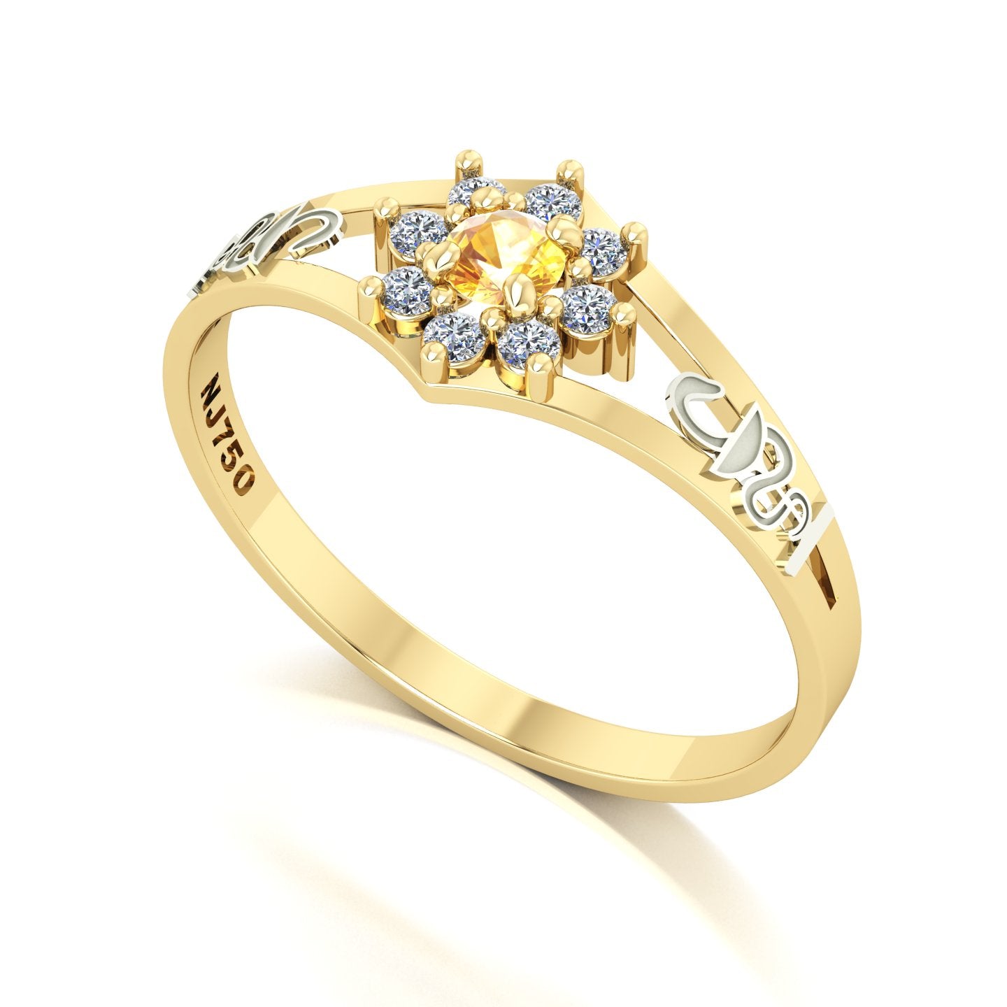 Anel de Formatura Farmácia Zenith Ouro 18k