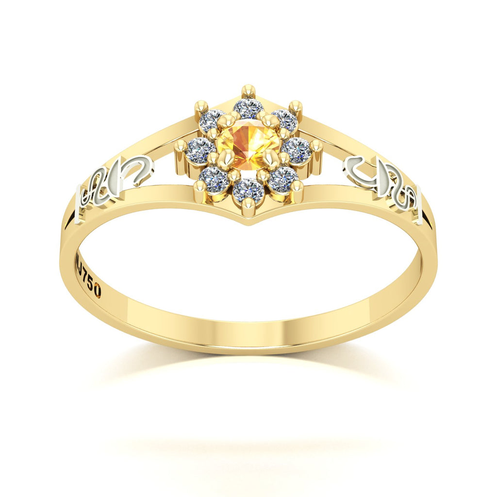 Anel de Formatura Farmácia Zenith Ouro 18k
