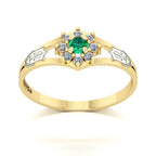 Anel de Formatura Nutrição Zenith Ouro 18k