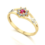 Anel de Formatura Direito Zenith Ouro 18k
