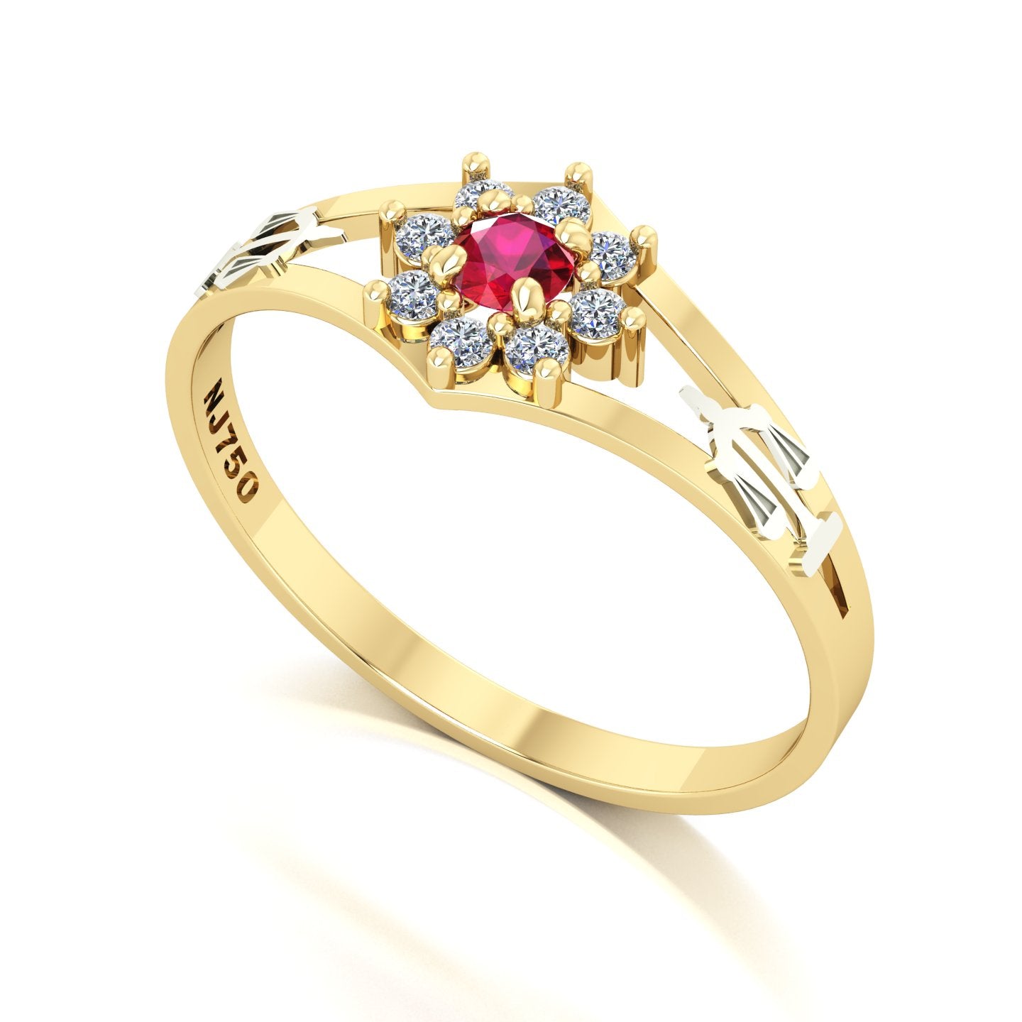 Anel de Formatura Direito Zenith Ouro 18k