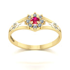 Anel de Formatura Direito Zenith Ouro 18k