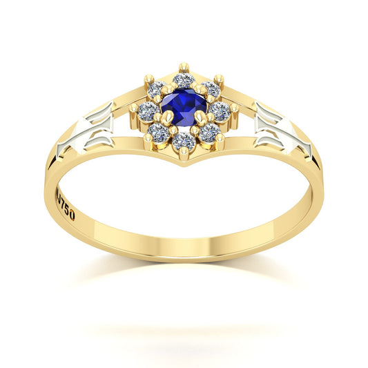 Anel de Formatura Recursos Humanos Zenith Ouro 18k