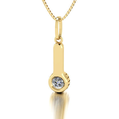 Pingente de Dermatoscópio Ouro 18k