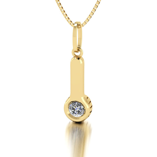 Pingente de Dermatoscópio Ouro 18k