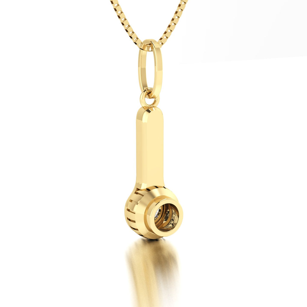 Pingente de Dermatoscópio Ouro 18k